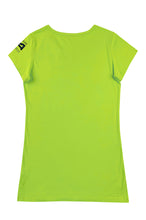 將圖片載入圖庫檢視器 大量訂購綠色女裝短袖T恤   自訂圓領健身TEE  T1114
