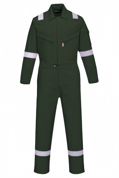 [訂製高性能款工作阻燃連體服]｜炫目橙色反光防護｜專業戶外工作必備   SKWK254
