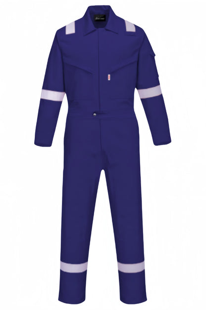 [訂製高性能款工作阻燃連體服]｜炫目橙色反光防護｜專業戶外工作必備   SKWK254