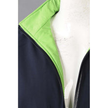 將圖片載入圖庫檢視器 J889 訂製拼接風衣外套 設計刺繡LOGO風衣 設計拉鏈時裝款式拉鏈風衣 風衣外套中心

