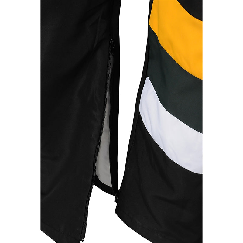 WTV181 網上訂購男裝運動套裝 設計黑白撞色運動套裝 運動套裝工廠 100%滌