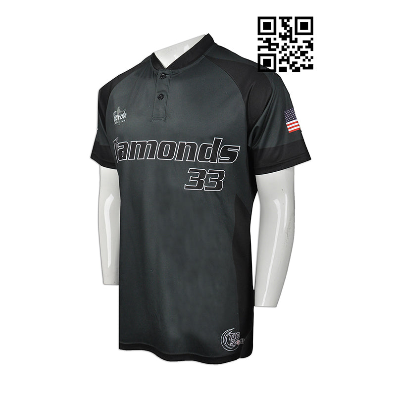BU26 訂製個性棒球衫款式 製作LOGO棒球衫款式 棒球隊衫 設計棒球衫款式