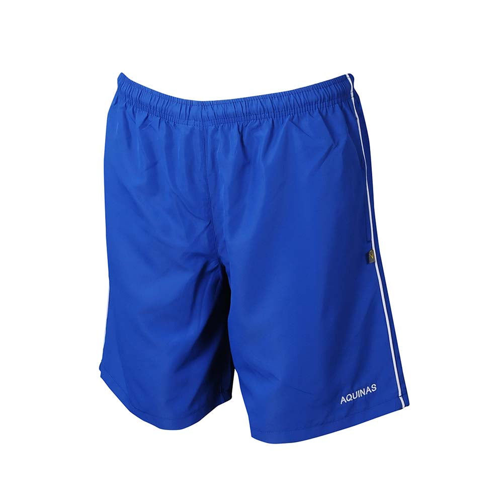 SU298 製造白色褲邊運動短褲校服 訂製藍色運動褲校服 校服運動褲生產商