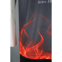 將圖片載入圖庫檢視器 T992 制定熱升華短袖 領口 拉鏈款 保齡球 隊衫 全件印花 熱升華短袖供應商
