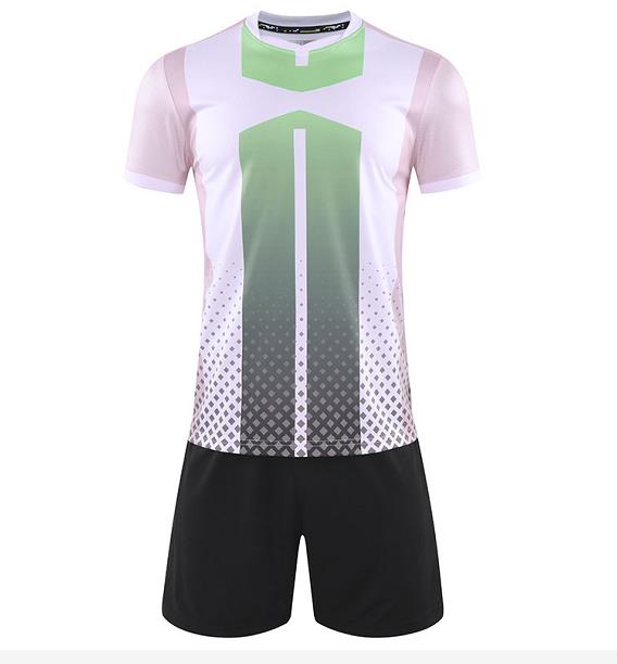 訂購訓練足球服  時尚設計整件印花足球服套裝中心  GB10-5307