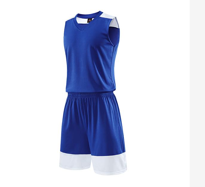 訂製熱身籃球服套裝   印製拼色速乾訓練籃球服制服店