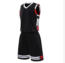 將圖片載入圖庫檢視器 訂製活動比賽籃球服套裝   設計速乾拼色籃球服供應商   GLT-2017

