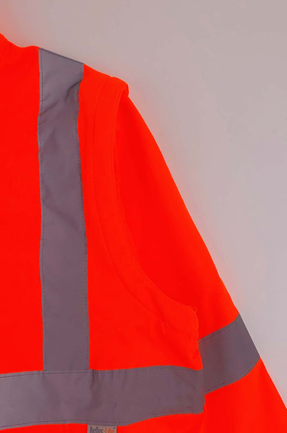 D372 量身訂製工業制服外套 個人設計撞色拉鏈袖口工業制服外套 袖子袋口 工業制服外套批發商