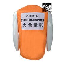 將圖片載入圖庫檢視器 D209 訂購大量制服款式 自訂LOGO制服款式 攝影人員 工作人員背心 設計制服款式 制服中心

