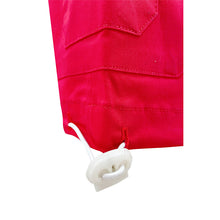 將圖片載入圖庫檢視器 U384 訂做紅色繡花運動褲 設計4個袋運動褲 橡筋褲頭設計 時尚運動褲設計公司
