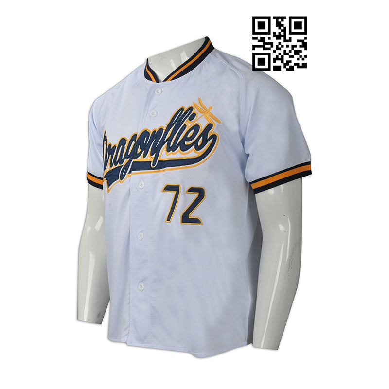BU27 來樣訂做棒球衫款式 製作LOGO棒球衫款式 棒球隊衫 棒球波衫 設計棒球衫款式 棒球衫製衣廠