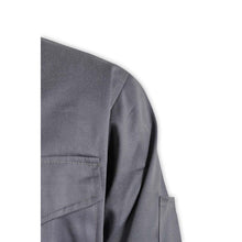 將圖片載入圖庫檢視器 D176大量訂購工業制服 製造灰色工業制服 腰側橡筋 雙胸袋 連體工作服 訂印連衣工業制服 工業制服制服公司
