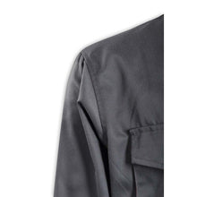 將圖片載入圖庫檢視器 D176大量訂購工業制服 製造灰色工業制服 腰側橡筋 雙胸袋 連體工作服 訂印連衣工業制服 工業制服制服公司
