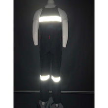 將圖片載入圖庫檢視器 D297 訂做連身工人吊帶褲 反光條 消光過膠 工業制服供應商 墻壁工作服
