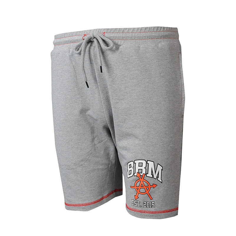 U372 個人設計灰色運動短褲 自訂印花LOGO 健身 短跑 籃球運動短褲 運動短褲生產商