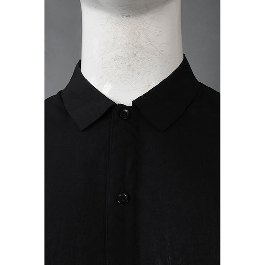 澳門 短袖淨色男裝恤衫訂製職業翻領恤100%Viscose 懸垂感 R337
