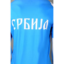 將圖片載入圖庫檢視器 T1016 大量訂製藍色短袖T恤熱升華 設計整件印花V領T恤熱升華 T恤熱升華供應商
