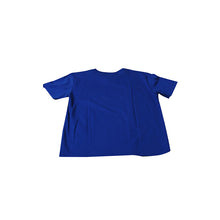 將圖片載入圖庫檢視器 澳門 訂製藍色短袖T恤  時尚設計燙石培訓中心T恤供應商  T1033
