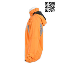將圖片載入圖庫檢視器 J527度身訂造團體外套 製作橙色工作外套 食品批發 防水透氣 飲食零售品牌行業 網上下單風褸 外套制服公司
