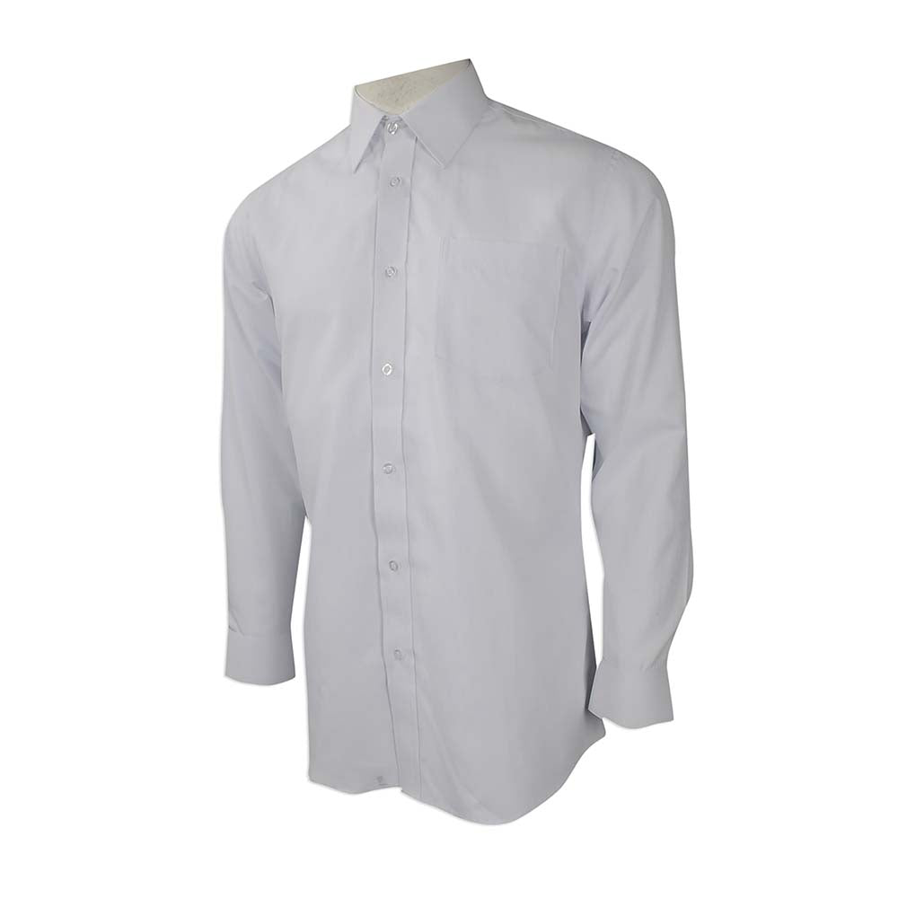 R262 來樣訂做男裝長袖恤衫 大量訂做淨色長袖恤衫款式 澳門 印務局 訂造長袖恤衫製衣廠