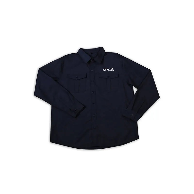 SE063 製作保安制服恤衫 雙胸袋 肩帶 保安制服專門店