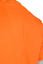 將圖片載入圖庫檢視器 W179 製造純色功能性運動衫 訂印淨色男士pe 衫 肩位撞色布 羽毛球 乒乓球 親子活動 家庭套裝 運動款供應緊身男士運動衫 功能性運動衫製造商 橙色

