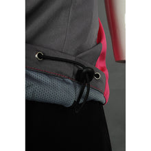 將圖片載入圖庫檢視器 澳門 網上訂購立領背心外套粉色灰色撞色袋口隱形拉鏈裡布製衣廠 V193
