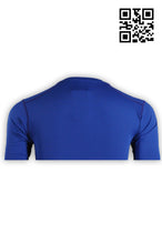 將圖片載入圖庫檢視器 W174設計純色緊身運動衫 訂造健身專用T恤 度身訂造運動長袖T恤 T恤專門店 彩藍色
