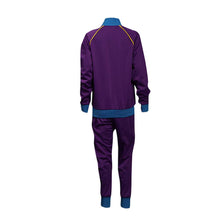 將圖片載入圖庫檢視器 WTV164 訂做冬季運動套裝 金光絨 運動服 100%滌 澳門松森 運動套裝製衣廠 紫色
