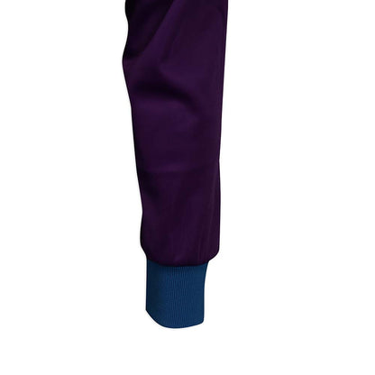 WTV164 訂做冬季運動套裝 金光絨 運動服 100%滌 澳門松森 運動套裝製衣廠 紫色