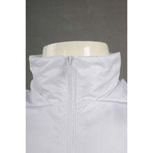 將圖片載入圖庫檢視器 WTV165 設計冬季運動套裝 連帽 運動套裝製造商 白色衣服 黑色褲子
