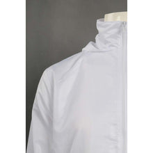 將圖片載入圖庫檢視器 WTV165 設計冬季運動套裝 連帽 運動套裝製造商 白色衣服 黑色褲子
