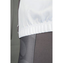 將圖片載入圖庫檢視器 WTV166 緊身運動套裝 灰色撞白色套裝 泳衣布料定制
