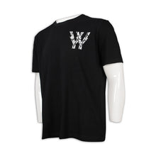 將圖片載入圖庫檢視器 WTV167 訂購短袖T恤運動套裝 製造束腳運動套裝 橡筋褲頭 運動套裝中心 黑色

